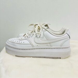 Nike shoes Air Force one Women's white Platform athletic Sneakers size 10
